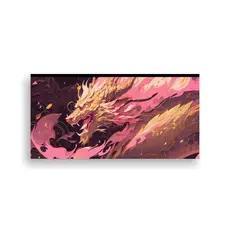 GENERICO - Pintura Decorativa Belleza Natural De Dragón En 160x80cm