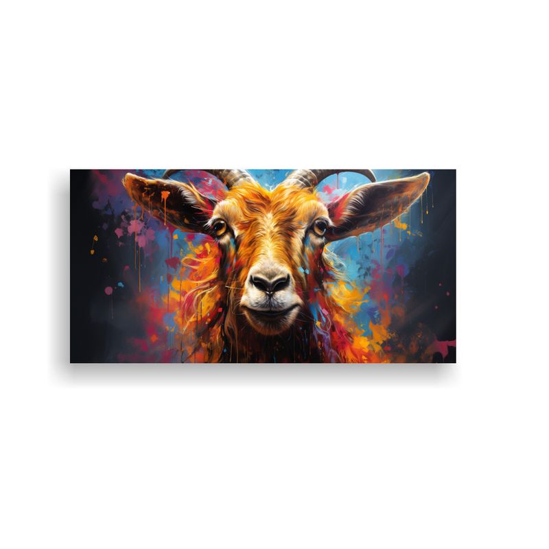 GENERICO - Cuadro Diseño Económico Estilo Pintura Al Estilo 160x80cm