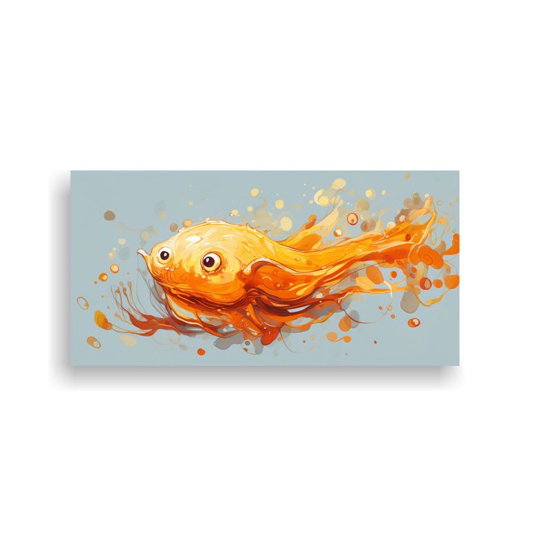 GENERICO - Cuadros Abstractos De Exposición De Nudibranquios 160x80cm