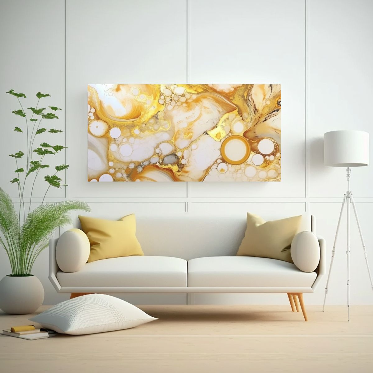 GENERICO - Cuadros Decorativos De Representación Moderna De  160x80cm