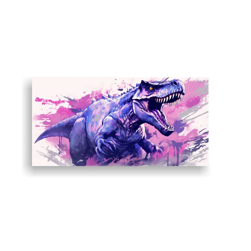 GENERICO - Pinturas Decorativas Vintage De Dinosaurios Legend 160x80cm