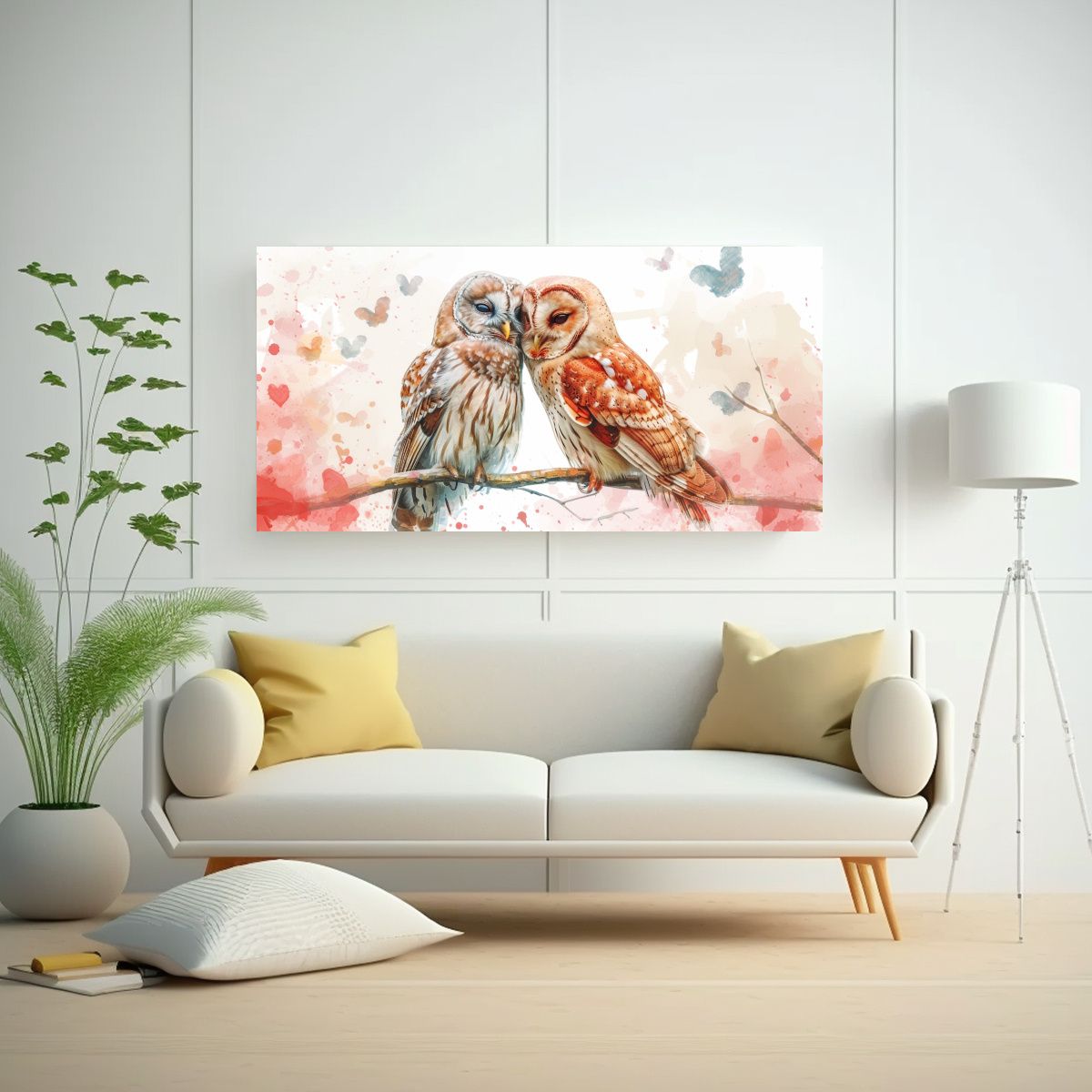 GENERICO - Tarjeta De San Valentín Con Lindo Cuadro De Obra  160x80cm