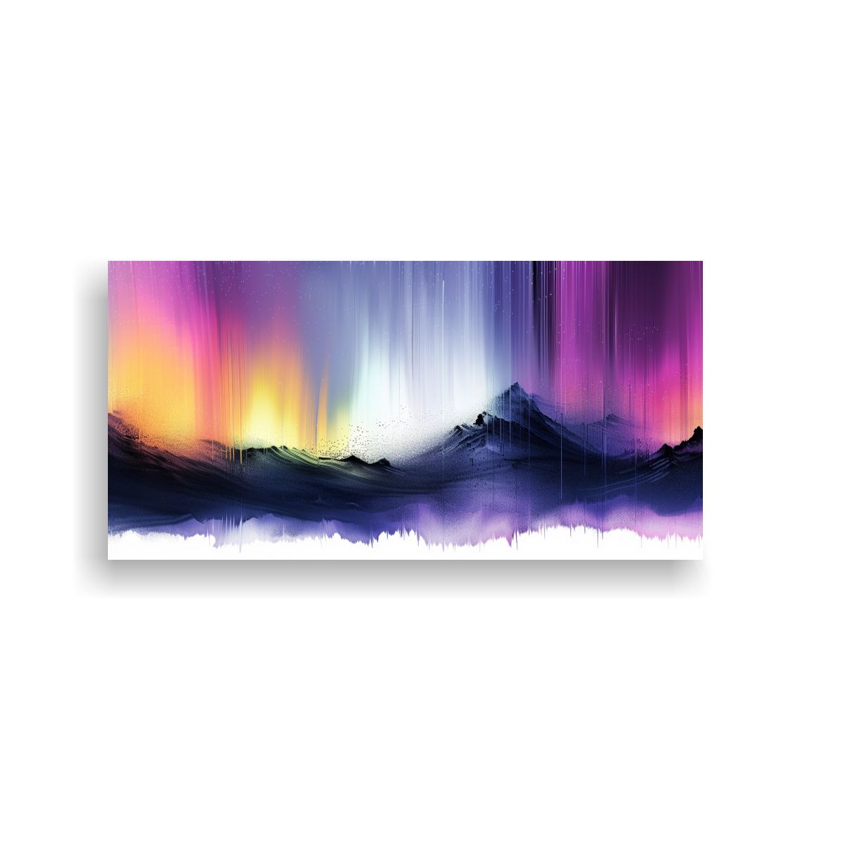 GENERICO - Pintura En Bastidor Diseño Simplista De La Auror 160x80cm