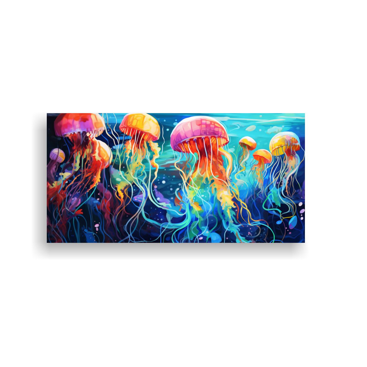 GENERICO - Pinturas Decorativas De Tema Espacio Marino En Col 160x80cm