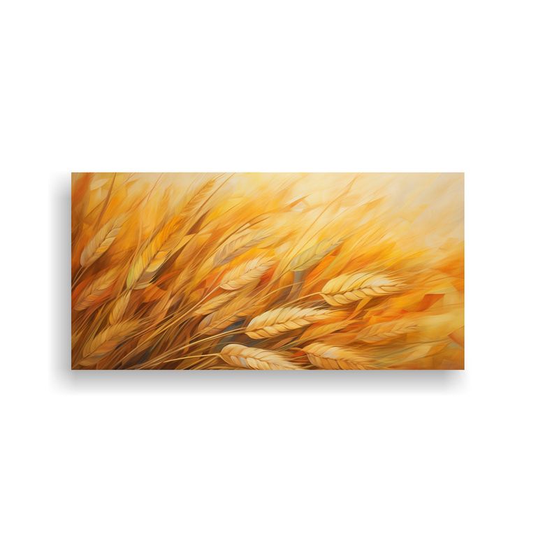 GENERICO - Pintura Abstracta Detallada De Granos De Arroz En  160x80cm