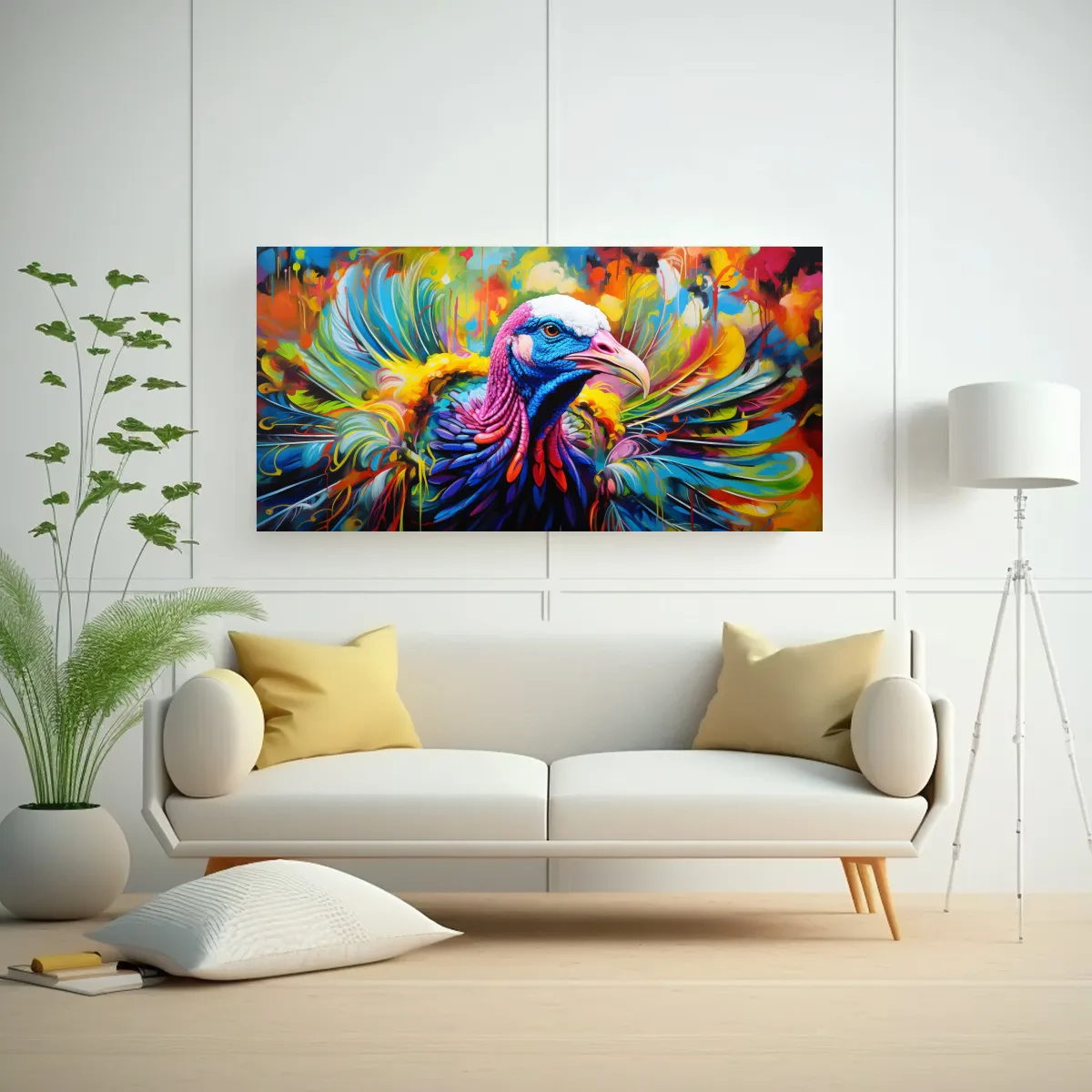 GENERICO - Cuadro De Venta Estilo Pintura Al Estilo Óleo Col 160x80cm