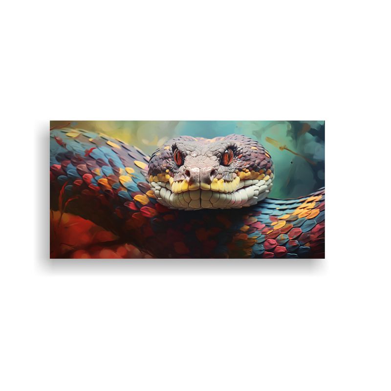 GENERICO - Obra Arte Simétrica Alta Calidad Estilo Pintura  160x80cm