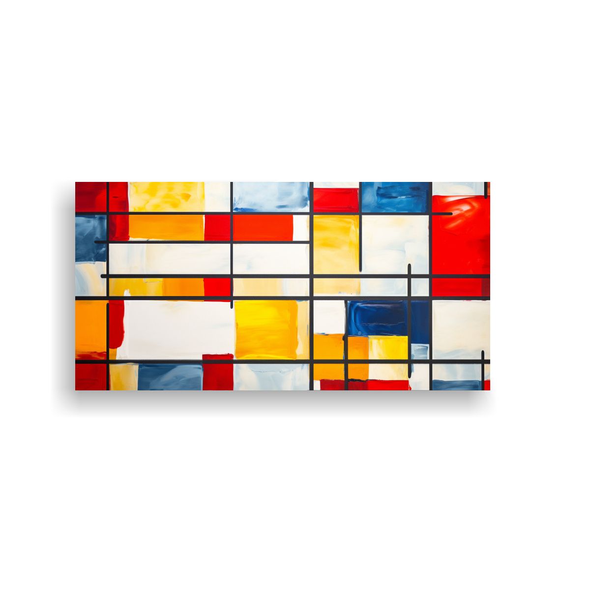 GENERICO - Pinturas Decorativas Simples Con Patrones Abstract 160x80cm