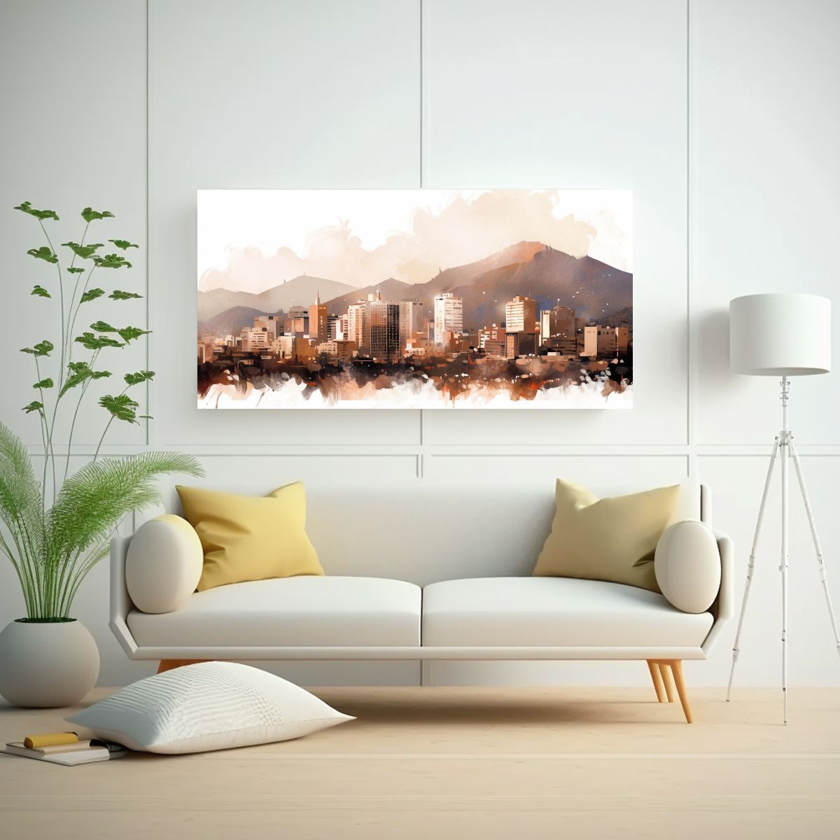 GENERICO - Cuadro En Bastidor Venta Clásico Santiago Chile E 160x80cm