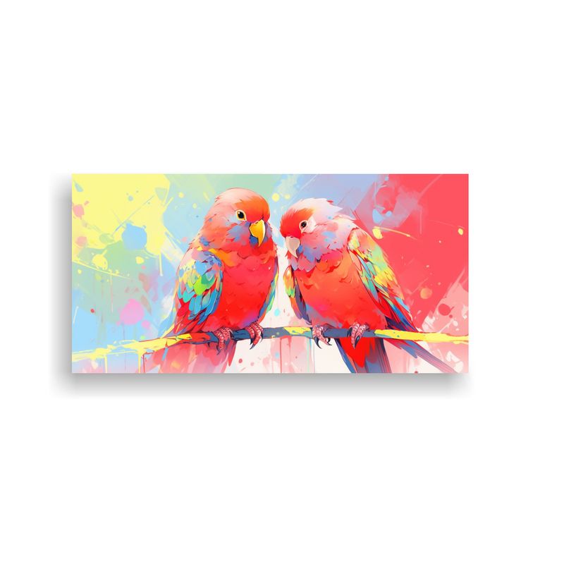 GENERICO - Pinturas Decorativas De Arte Pop Neo Paraíso De L 160x80cm