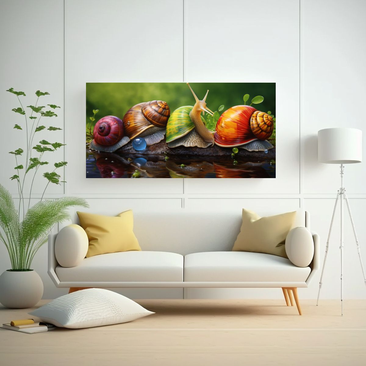 GENERICO - Pintura Al Estilo óleo Colorida De Estilo De Cara 160x80cm