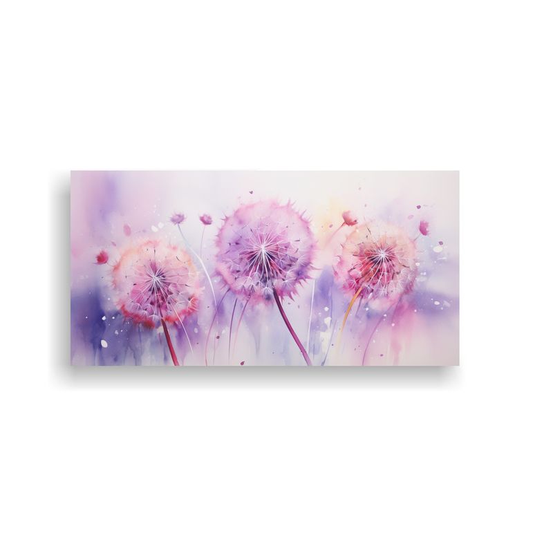 GENERICO - Pinturas Abstractas De Flores De Diente De León E 160x80cm