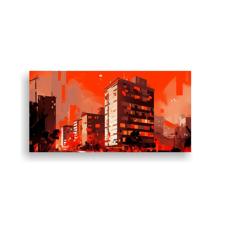 GENERICO - Pinturas Decorativas En Bastidor Estilo Galería E 160x80cm
