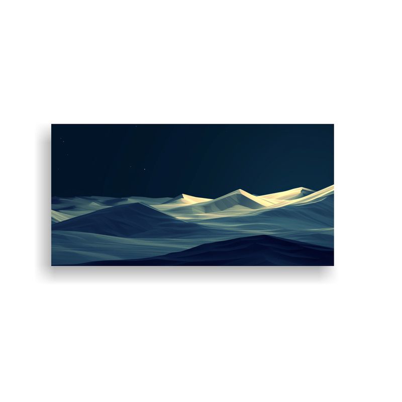 GENERICO - Lienzo De Tela Moderno Comedor Hermoso Paisaje Co 160x80cm