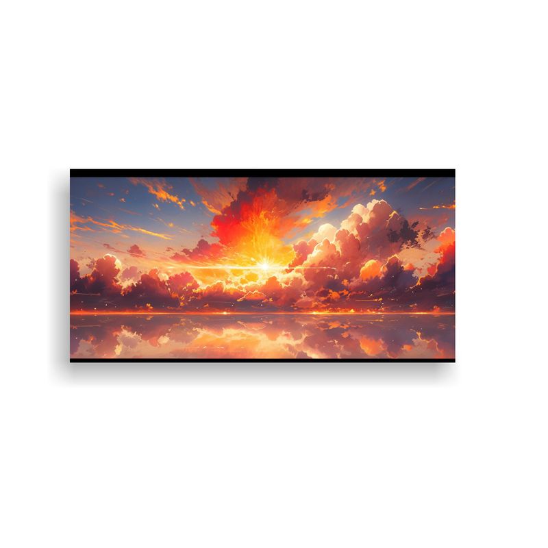 GENERICO - Cuadros De Decoración Con Tema Dormitorio Arte Fi 160x80cm
