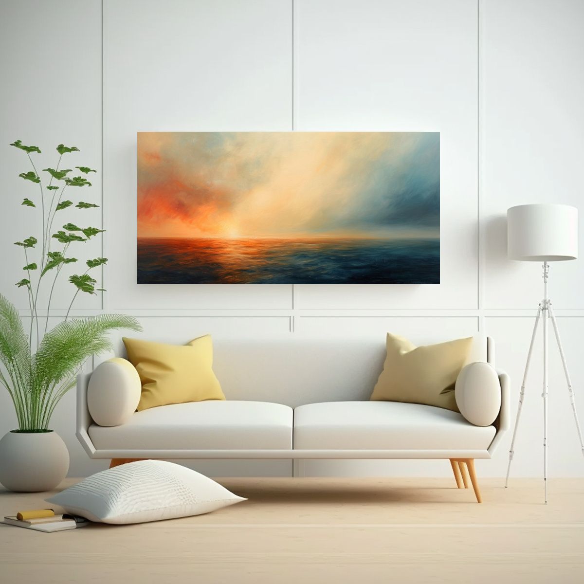 GENERICO - Pinturas Decorativas Abstractas Expresivas De Bell 160x80cm