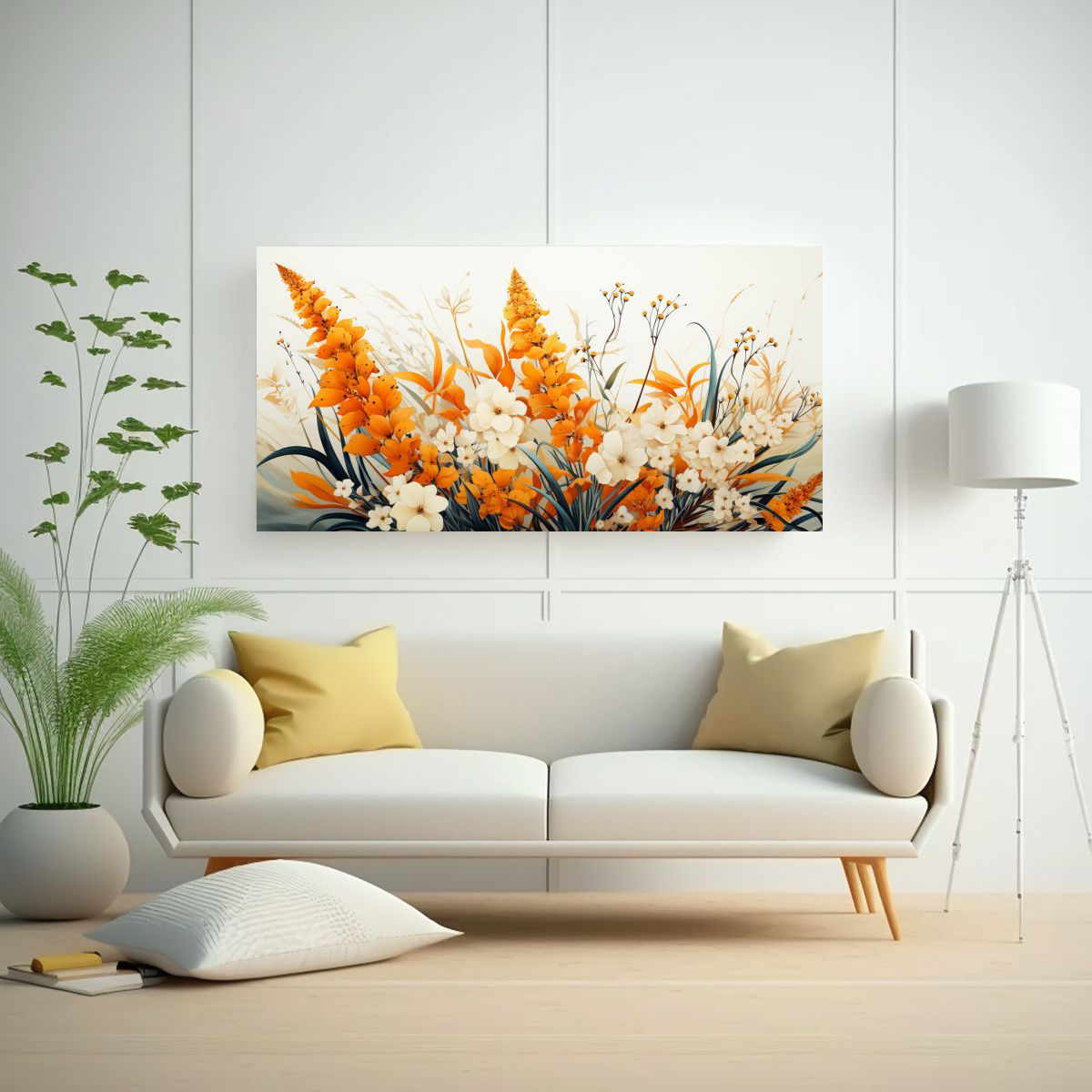 GENERICO - Cuadros De Decoración Neonoir En Bastidor De Made 160x80cm.