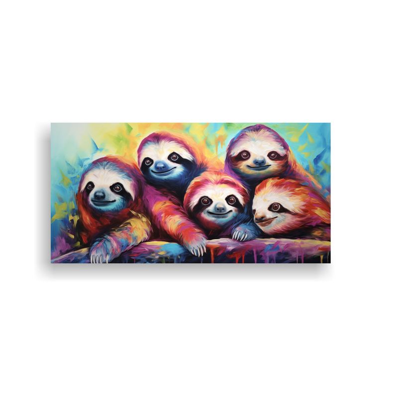 GENERICO - Cuadro Conceptual Estilo A Pintura Al Estilo óle 160x80cm