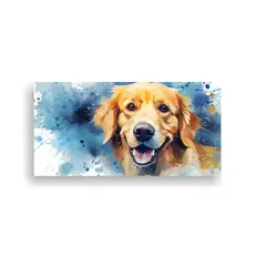 GENERICO - Cuadro De Arte Moderno Impactante Con Una Mascota 160x80cm