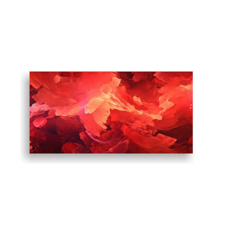 GENERICO - Cuadro Abstracto Movimiento Dormitorio En Colores  160x80cm