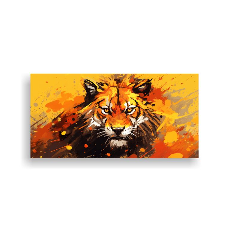 GENERICO - Pinturas De Decoración De Arte Pop Neo De Animale 160x80cm