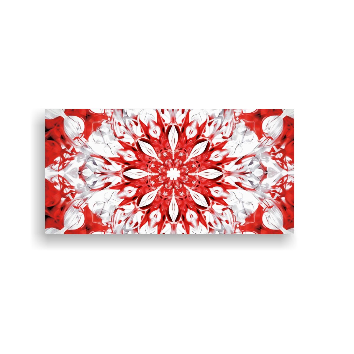 GENERICO - Pinturas De Pared Modernas Con Patrones Rojos Sobr 160x80cm