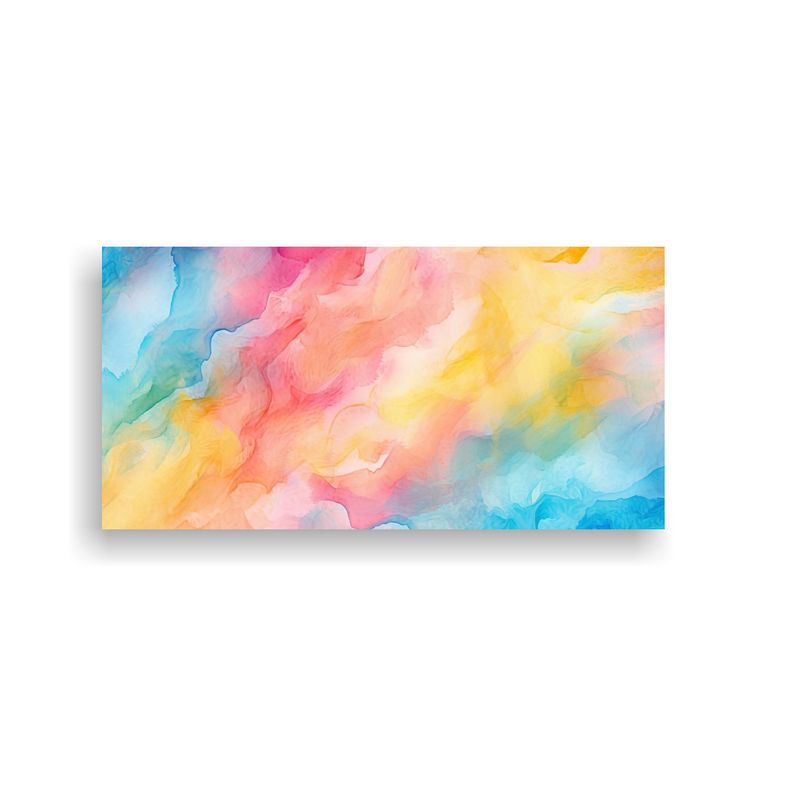 GENERICO - Cuadroes De Fantasía Acuarela Brillante Y Colorid 160x80cm