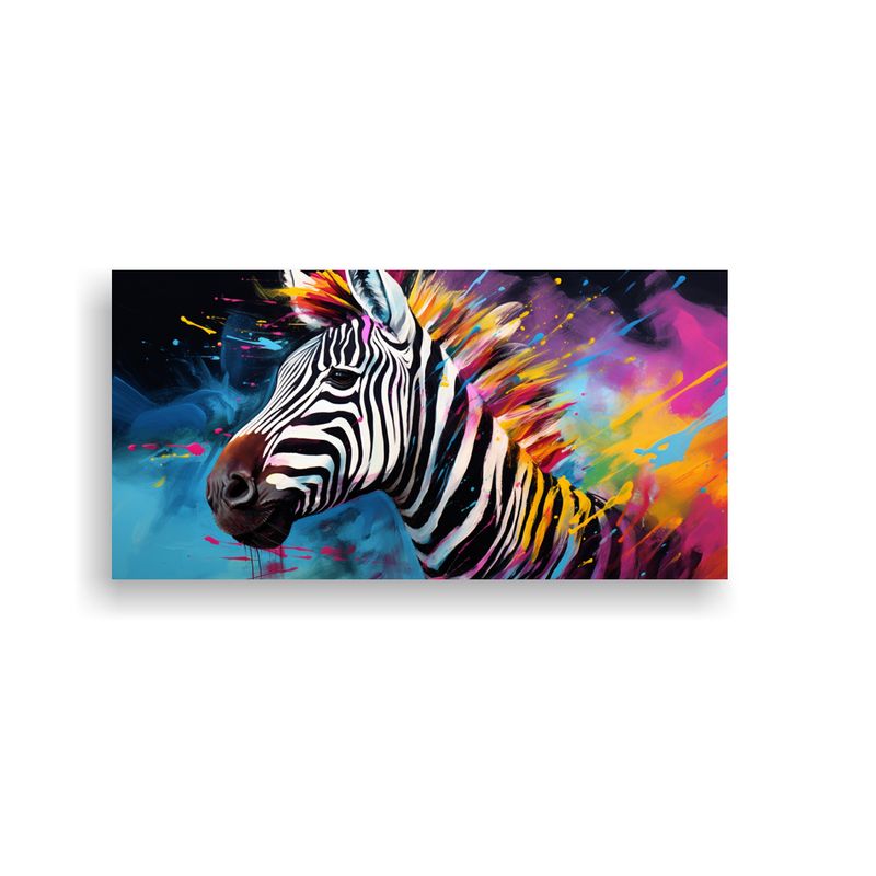 GENERICO - Pintura Al Estilo óleo Moderna De Estilo Colorido 160x80cm