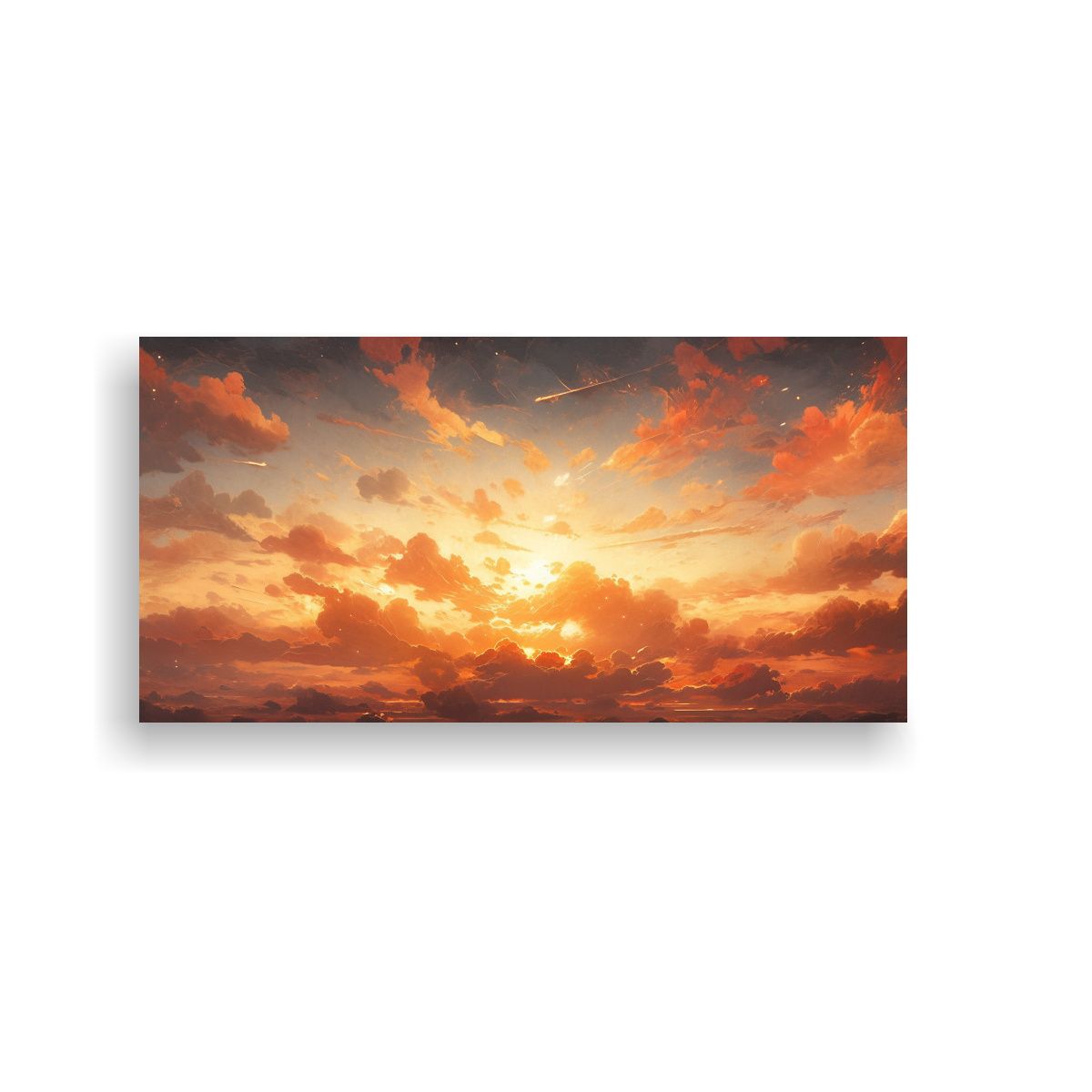 GENERICO - Pinturas Abstractas De Belleza En Lienzos De Tela  160x80cm