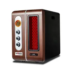THORBEN - Estufa infrarroja 3 en 1 brick 1500 color marron