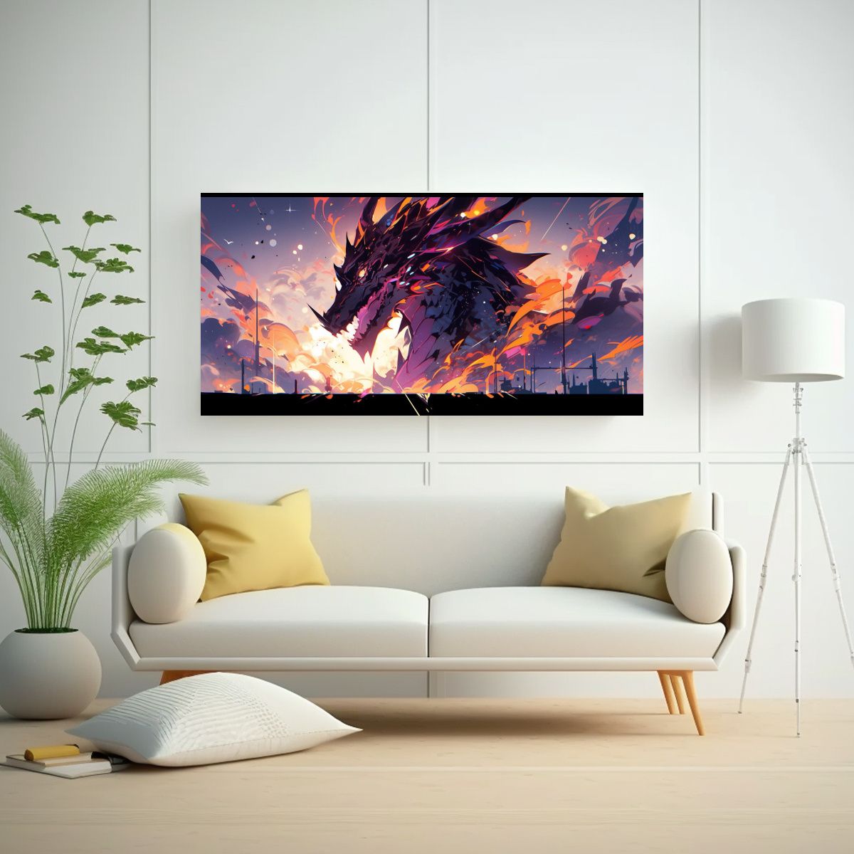 GENERICO - Cuadros De Decoración Modernos Inspirados En Un D 160x80cm