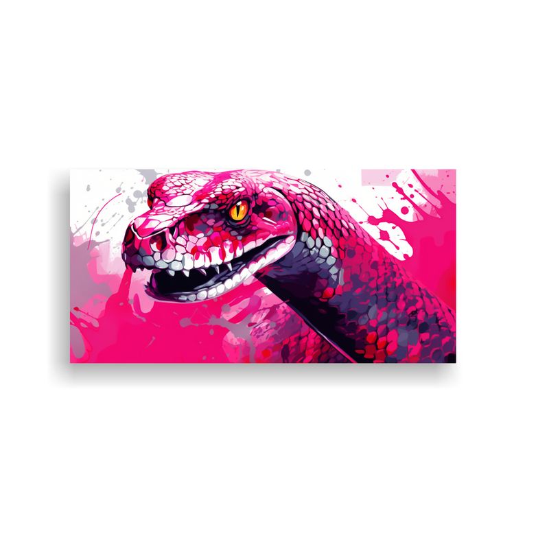GENERICO - Cuadro Colores Elegancia Ferret En Tonos Vibrantes 160x80cm