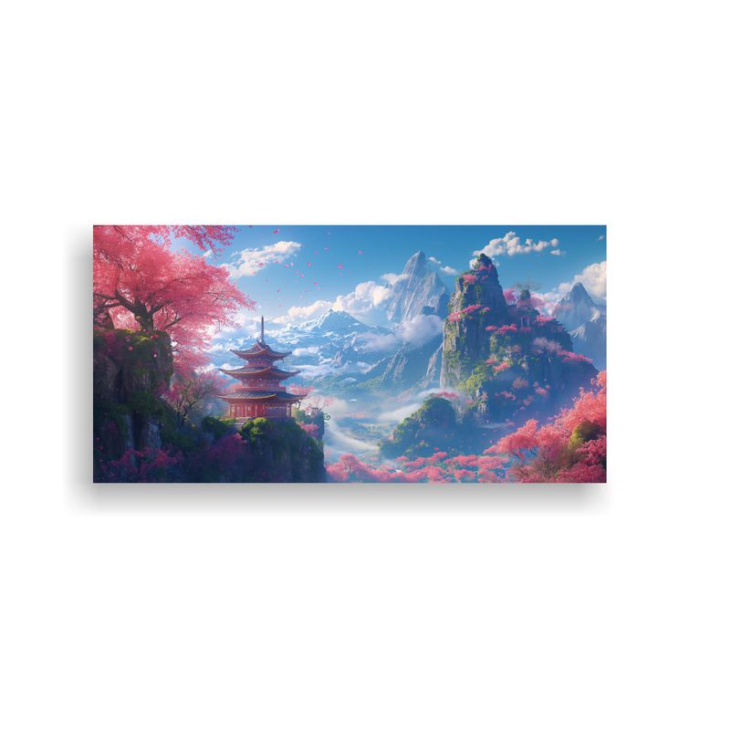 GENERICO - Pinturas Armoniosas Para Paisajes Serenos 160x80cm