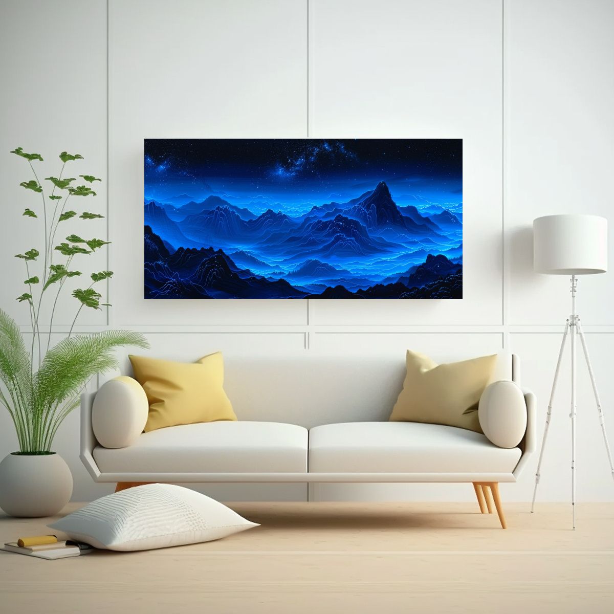 GENERICO - Paisaje De Jiangnan De China Con Composición Econ 160x80cm