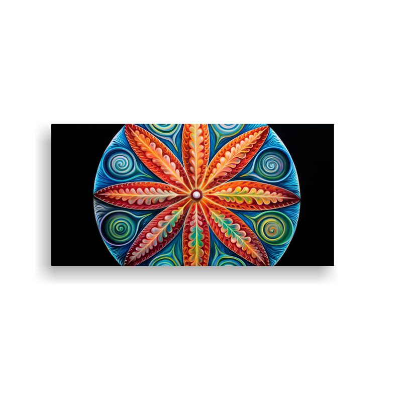 GENERICO - Pintura Creativa De Arte Para Comedor En Estilo De 160x80cm