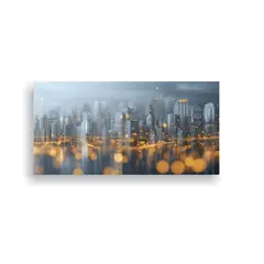GENERICO - Pintura Urbana Tridimensional Dinámica Para Decor 160x80cm