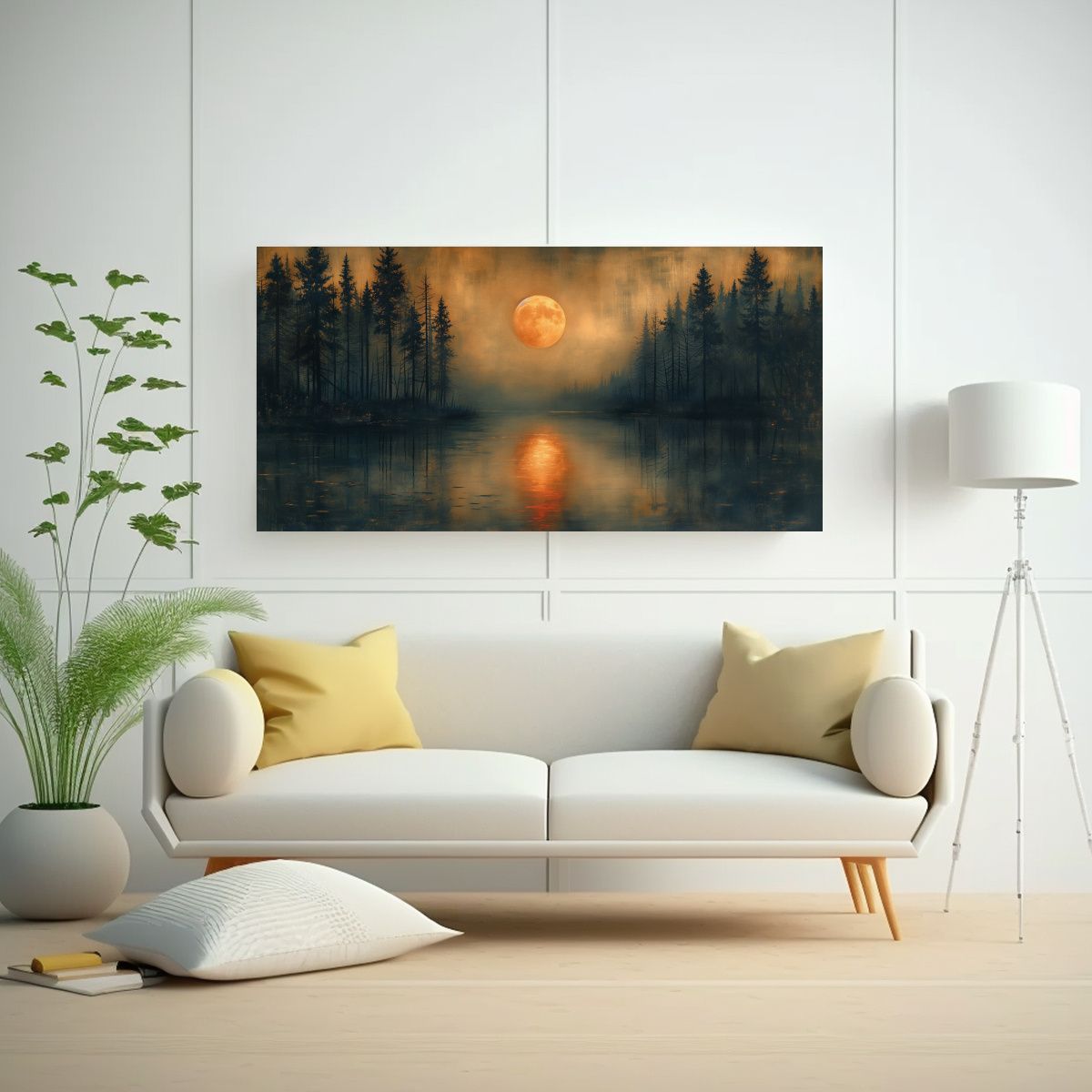 GENERICO - Pinturas Decorativas Simétricas De Arte Vanguardi 160x80cm