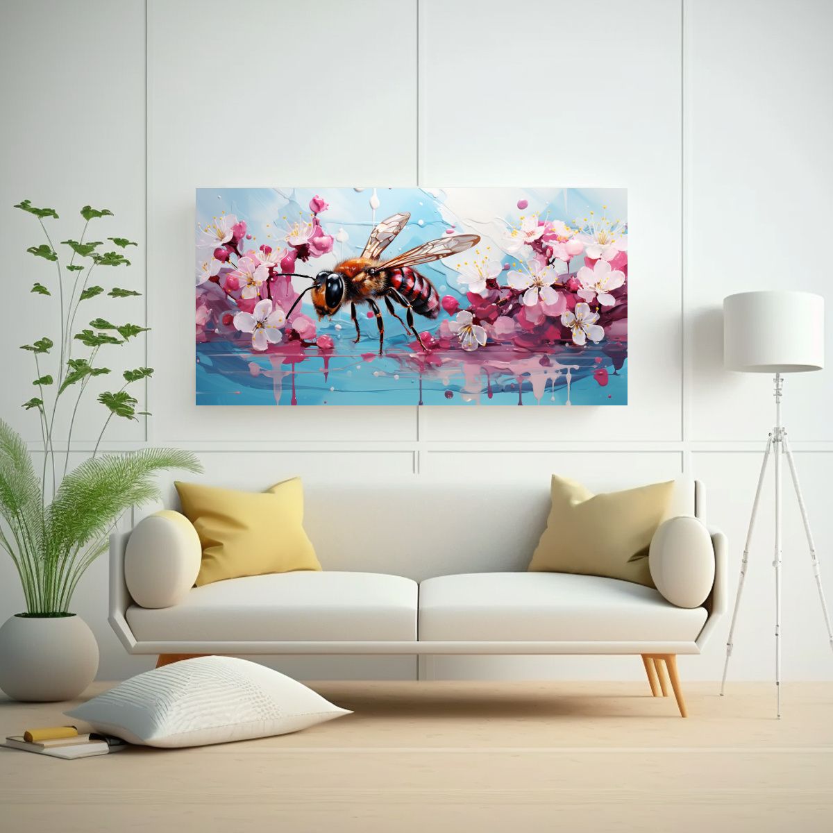 GENERICO - Fotografía De Arte Fino Con Colores Neopop En Dec 160x80cm