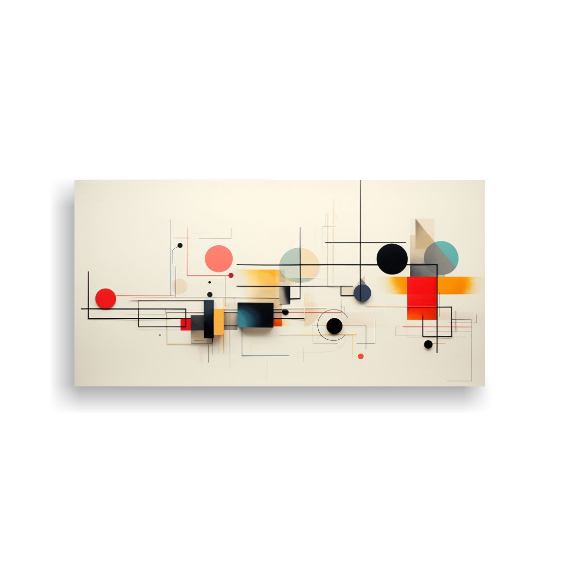 GENERICO - Cuadros Abstractos Minimalistas Para Decoración  160x80cm