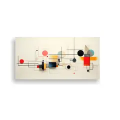 GENERICO - Cuadros Abstractos Minimalistas Para Decoración 160x80cm