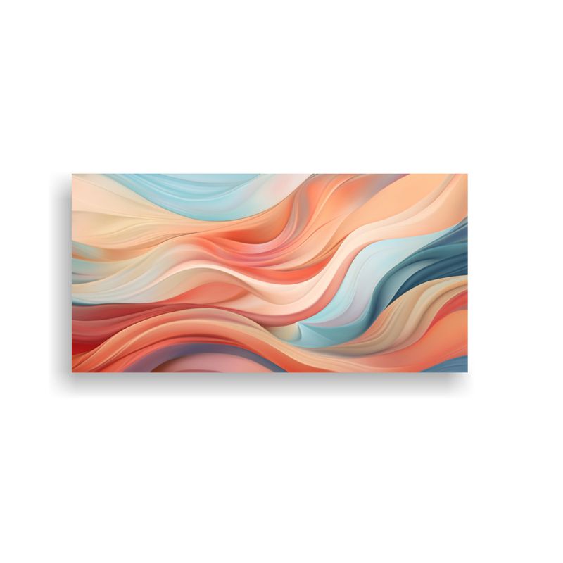 GENERICO - Pintura Decorativa Fluida Y Orgánica Con Composic 160x80cm