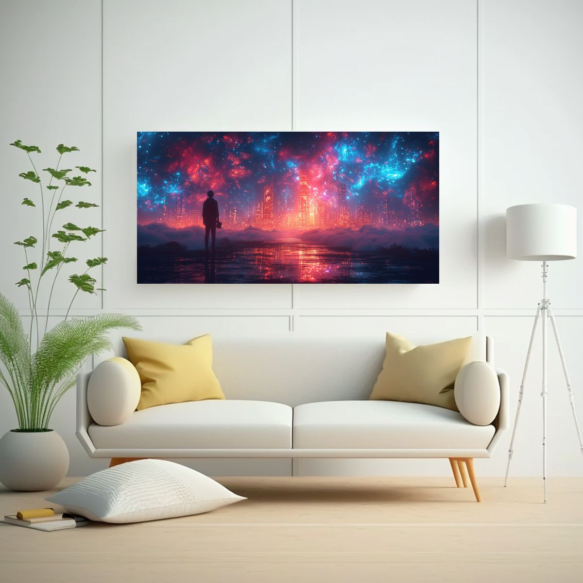 GENERICO - Cuadro Decorativo De Alta Resolución Que Represen 160x80cm