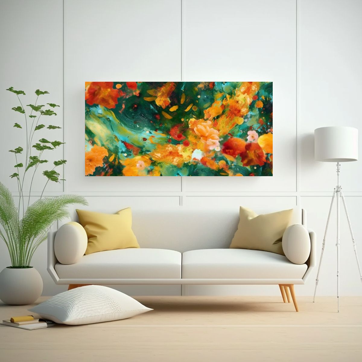 GENERICO - Cuadro Tela BBQ Carnes Y Verduras En Relieve 160x80cm