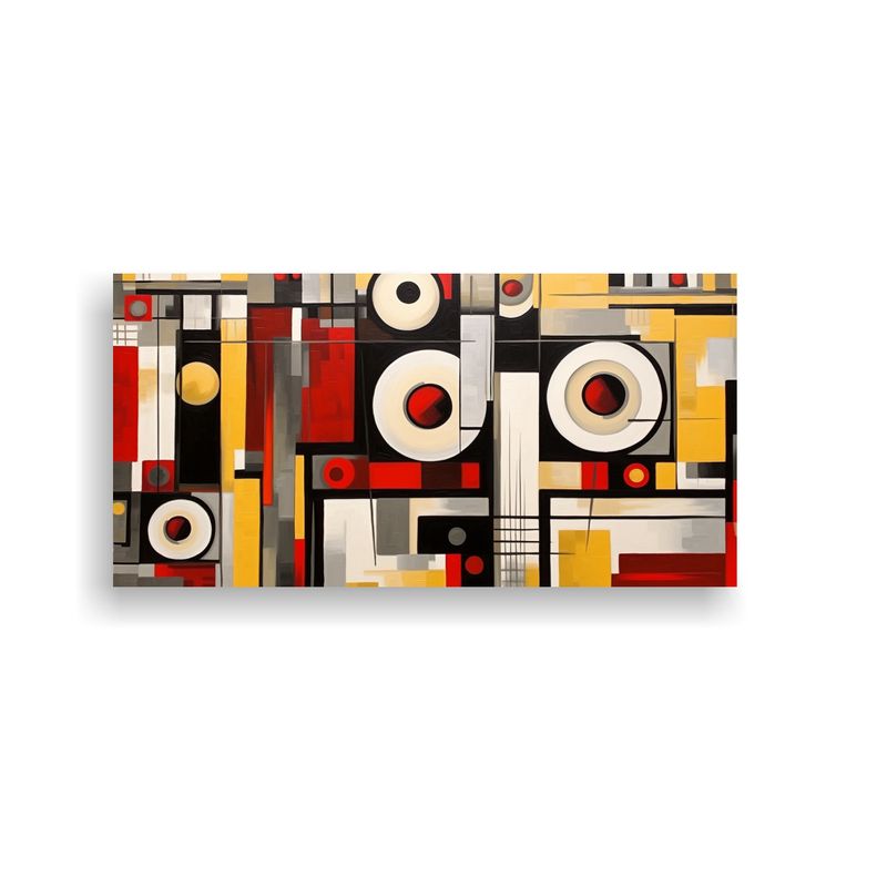 GENERICO - Pintura De Fondo Alegre Con Cassettes De Audio En  160x80cm