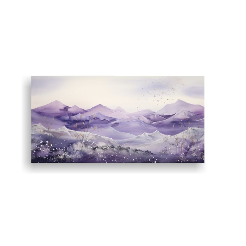 GENERICO - Paisaje Montañoso Moderno Con Estilo Elegante En  160x80cm