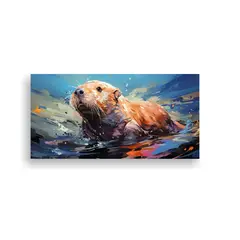 GENERICO - Cuadro Lienzo Fotográfico Formación Axolotl Walr 160x80cm