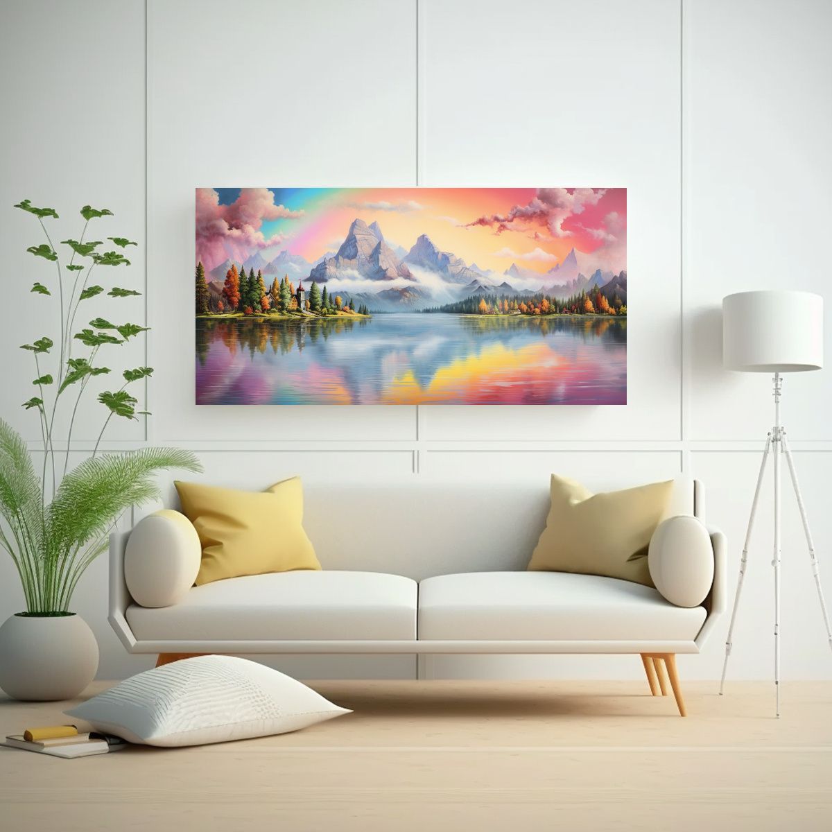 GENERICO - Pinturas Decorativas De Abstracción Y Simplicidad 160x80cm