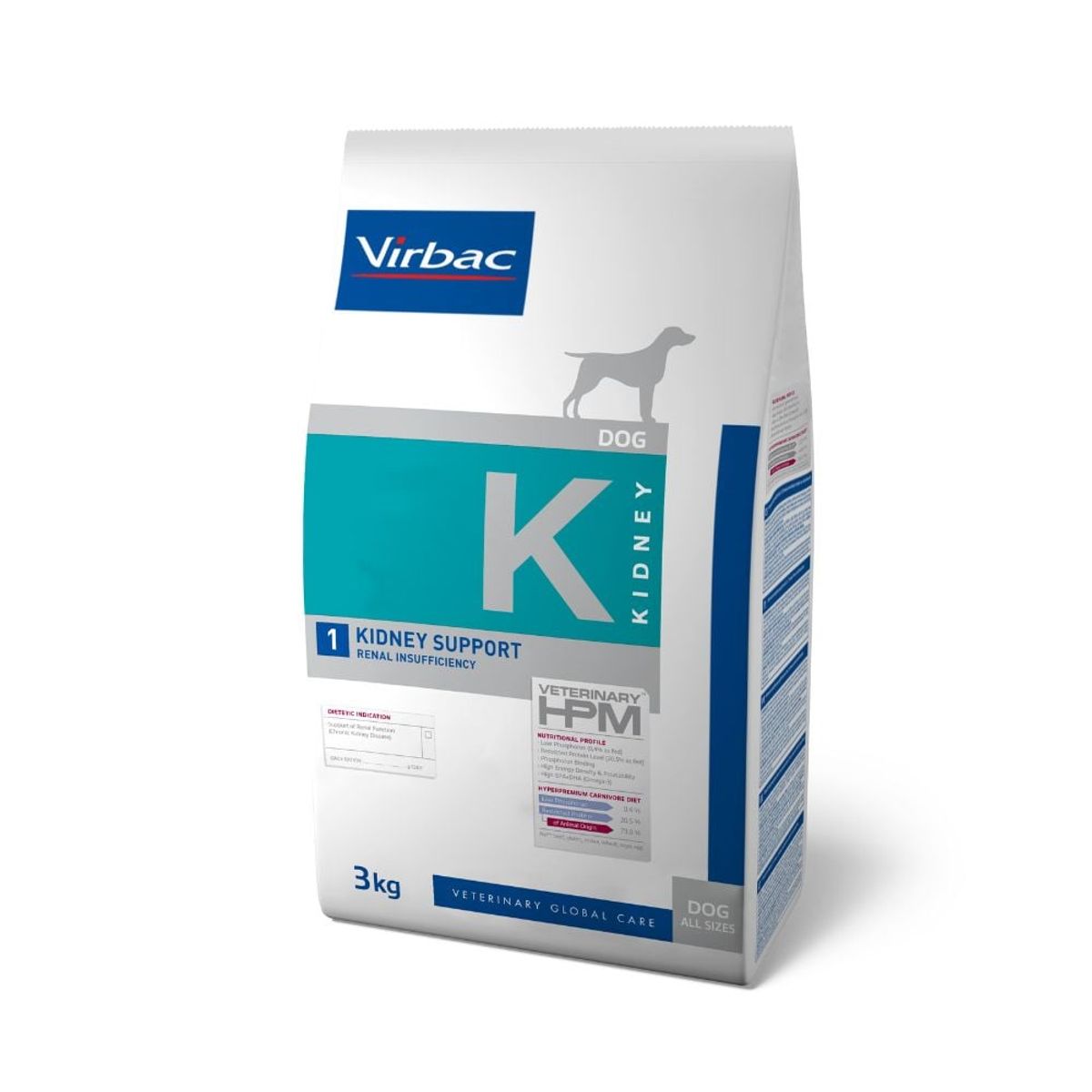VIRBAC - HPM Virbac Dog Kidney Support 3 kg