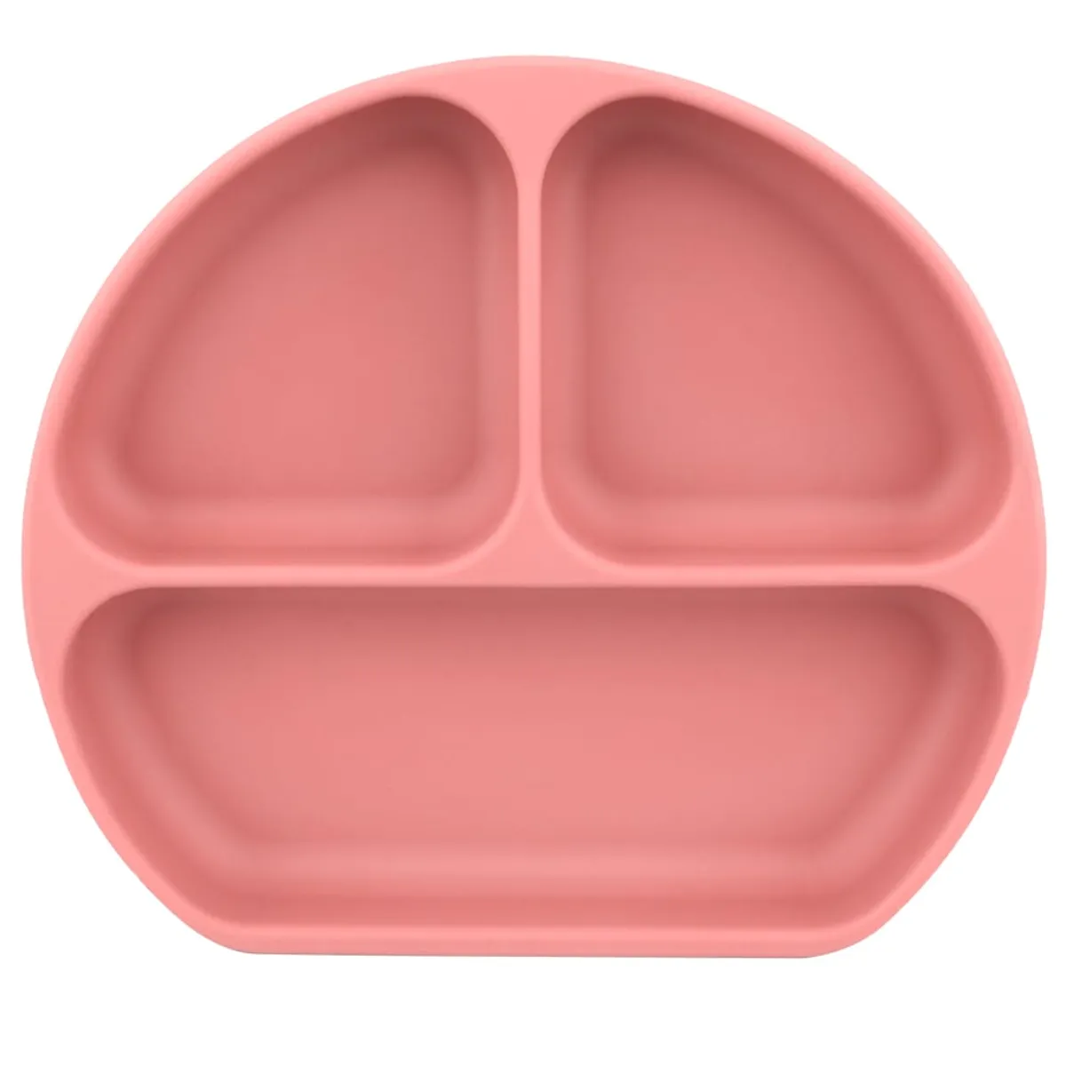 INFANTI - Plato Con Divisiones Rojo Infanti