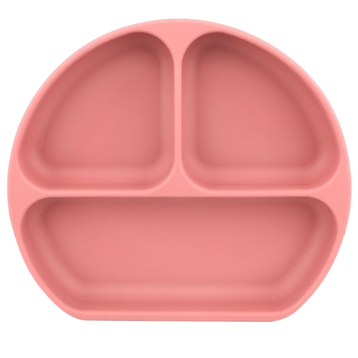 INFANTI - Plato Con Divisiones Rojo Infanti